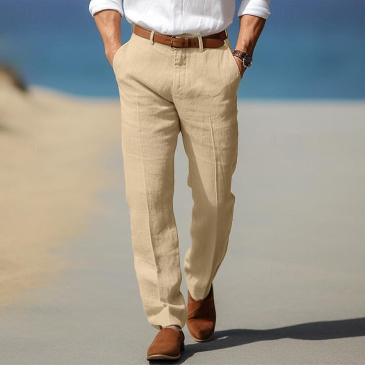 DELACROIX | PANTALON HOMME LUXE EN LIN PREMIUM