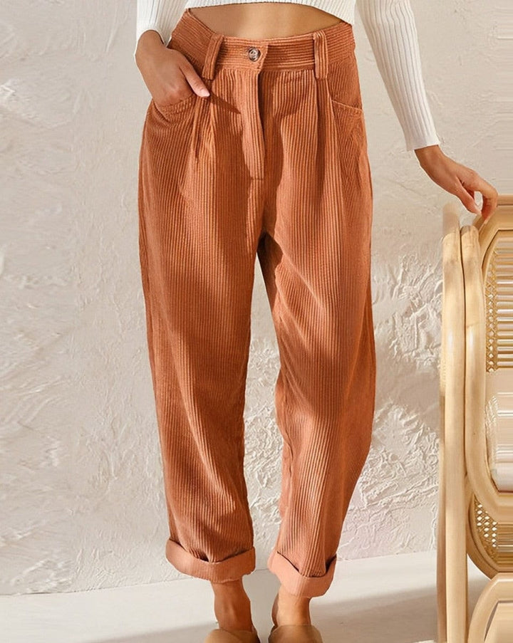 Cassidy - Pantalon Décontracté Intemporel